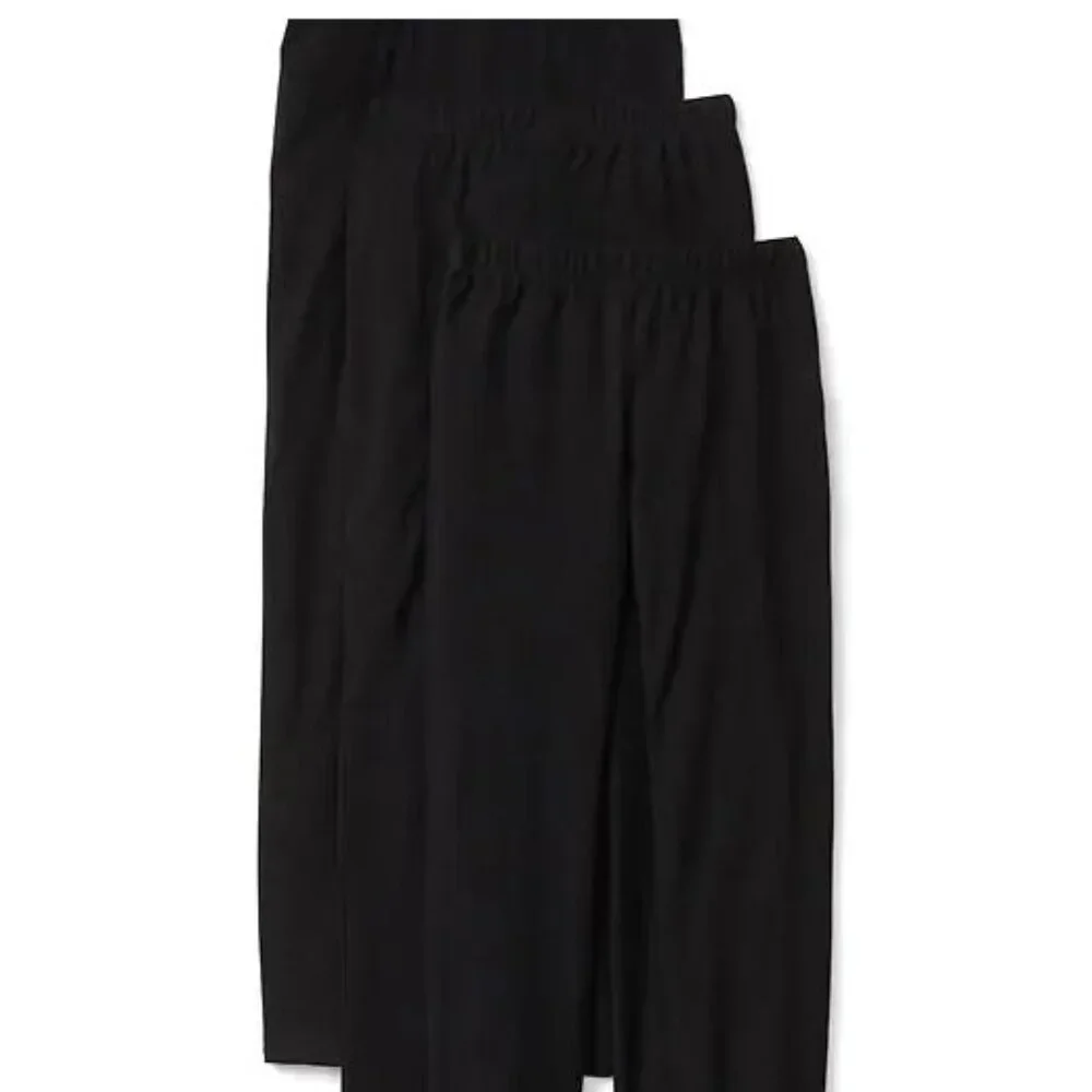 GAP KIDS girls 3 pair black Leggings, Size 12